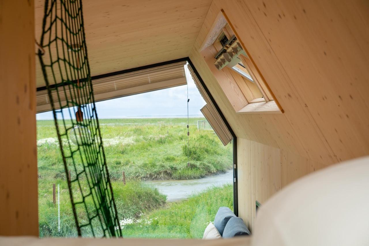 Tiny House Pioneer 18 Zur Meerseite - Green Tiny Village Harlesiel คาโรลิเนนซีล ภายนอก รูปภาพ