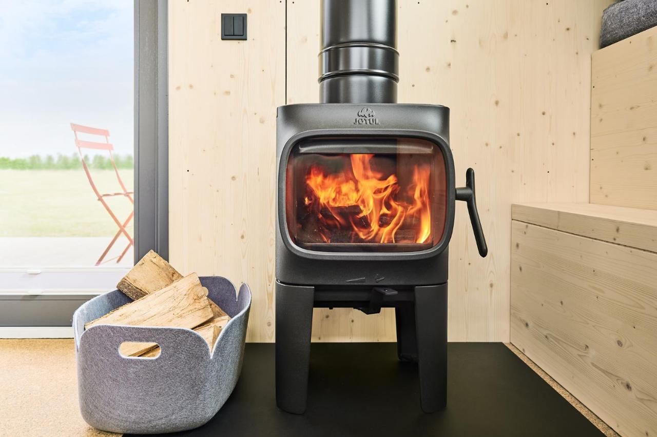 Tiny House Pioneer 18 Zur Meerseite - Green Tiny Village Harlesiel คาโรลิเนนซีล ภายนอก รูปภาพ